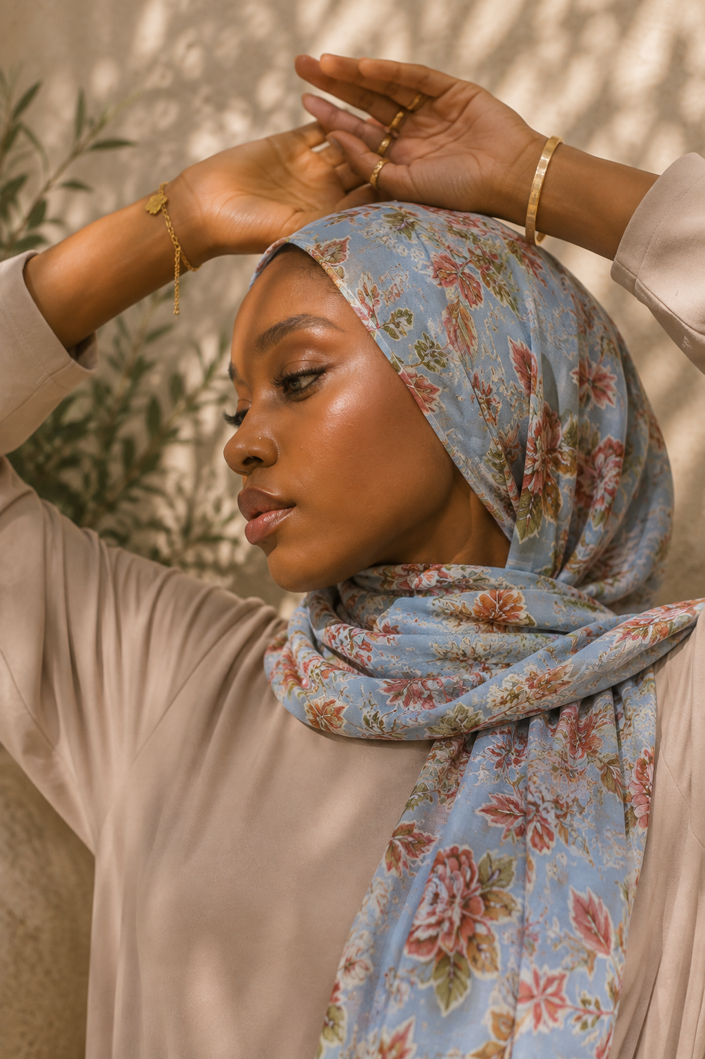 Blue Amara Hijab