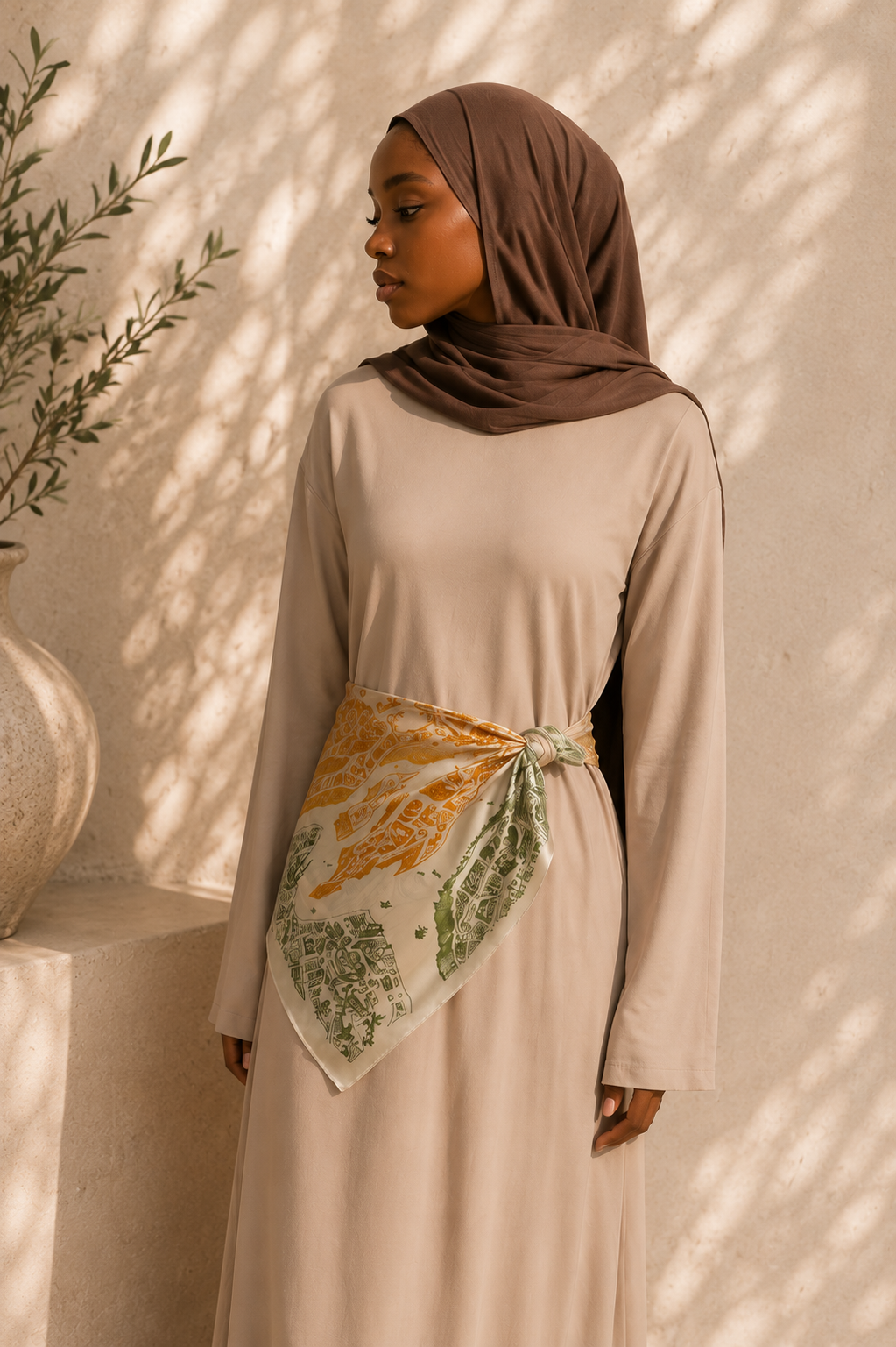 Cityside Satin Square Hijab
