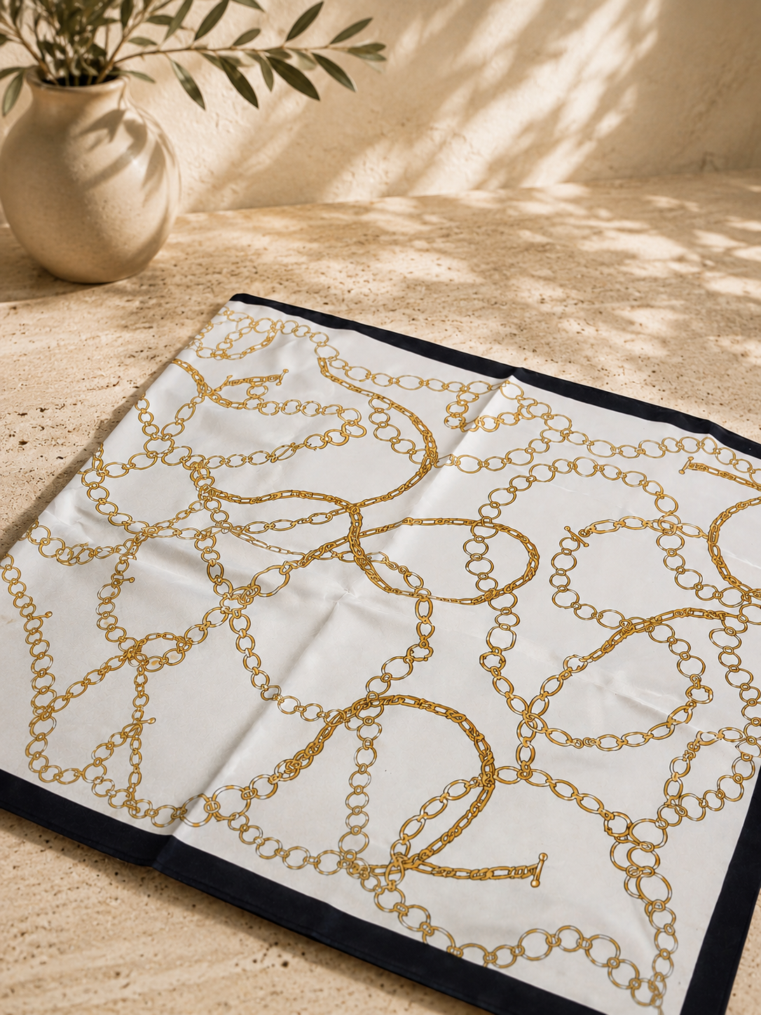 Capri Satin Square Hijab