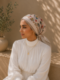 Bloom Satin Square Hijab